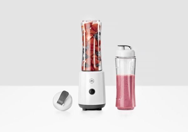 OBH Nordica Twister Go White, bordsmixer, 0,6 L, pulsfunktion, 300 W, Vit