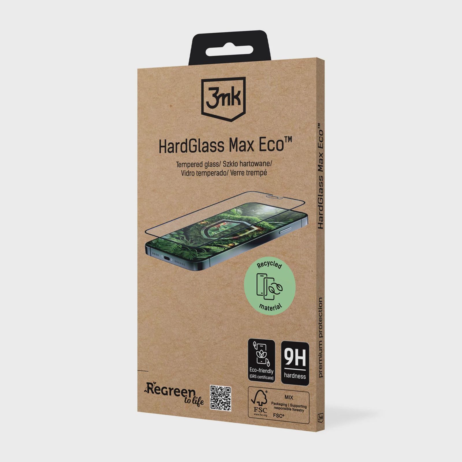 Härdat glas 3mk HardGlass Max Eco till Apple iPhone 14 Pro Max