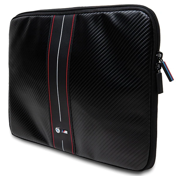 BMW Carbon & Red Stripe fodral för en 14" bärbar dator - svart, bild 2