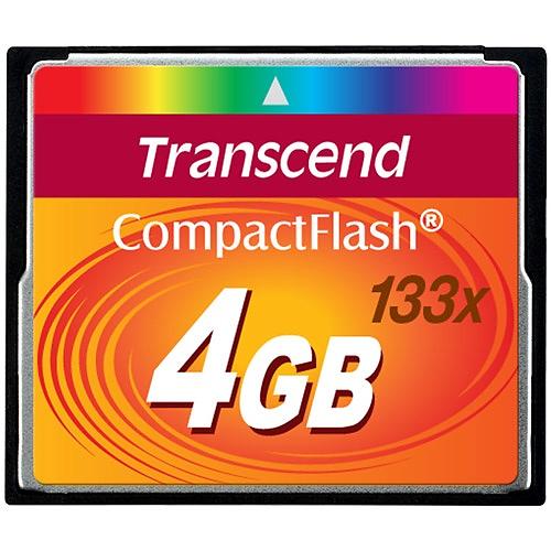 Compact Flash 4 GB Transcend 133X, bild 3