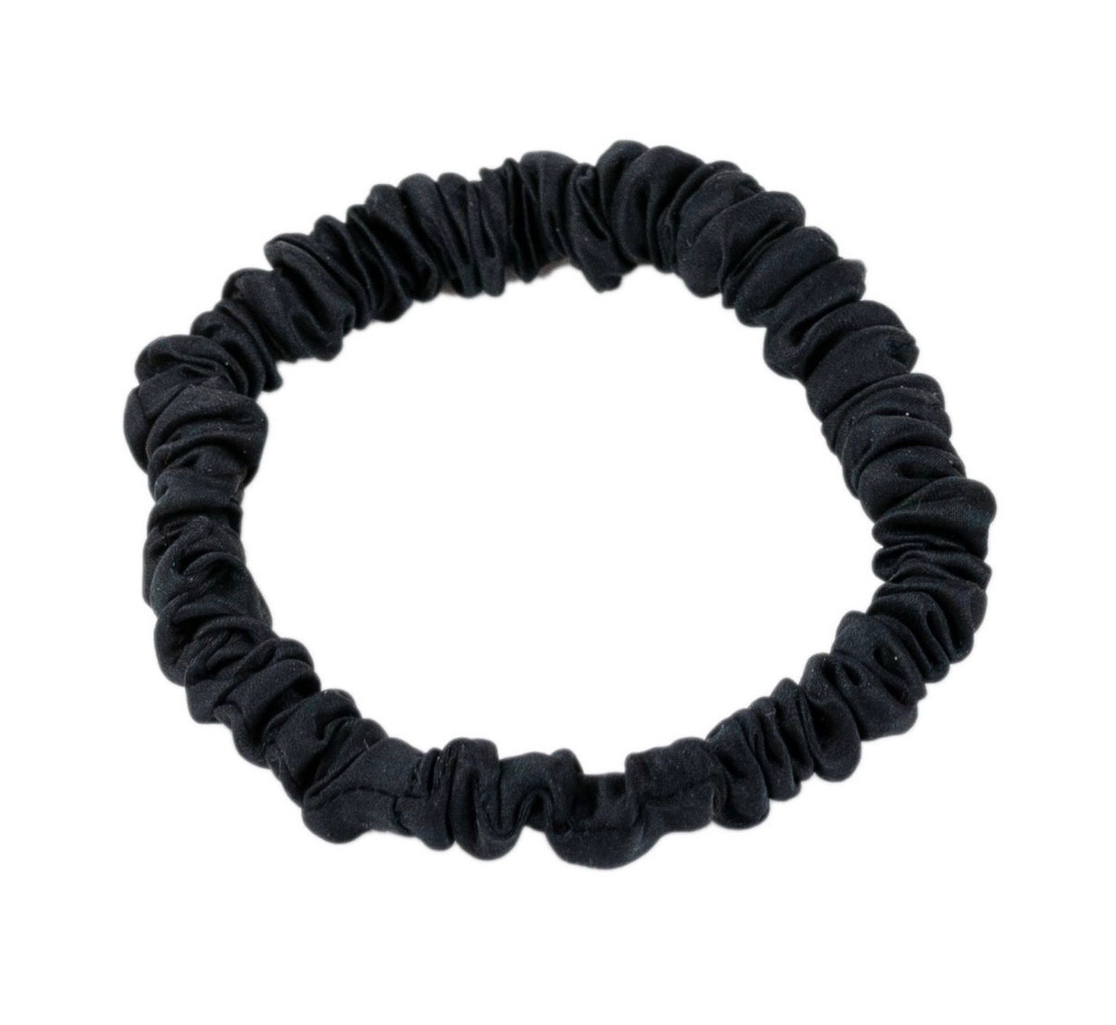 ByBarb Silk hair tie Black Black