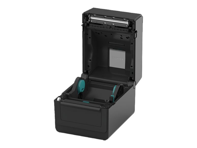 Toshiba TEC BV420D - Etikettskrivare - direkt termisk - Rulle (11,8 cm) - 300 dpi - upp till 127 mm/sek - USB 2.0, LAN - svart