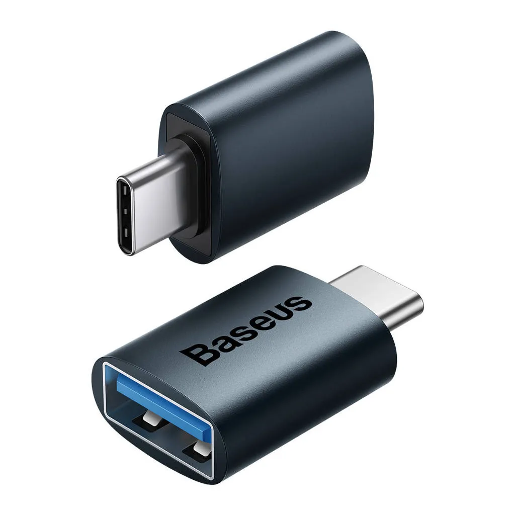 Baseus USB-C till USB-A-adapter - Blå
