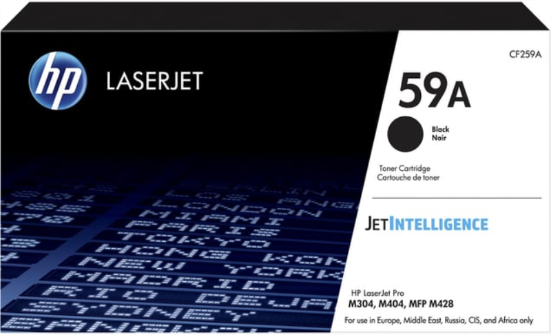 HP 59A, svart (CF259A) toner