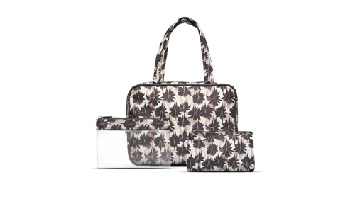 Gillian Jones - 3-piece cosmetic bag set - Palm print, bild 3