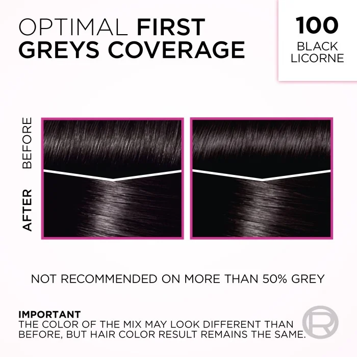 L'Oréal Paris Casting Crème Gloss 100 Black Licorne 1 pcs, bild 2