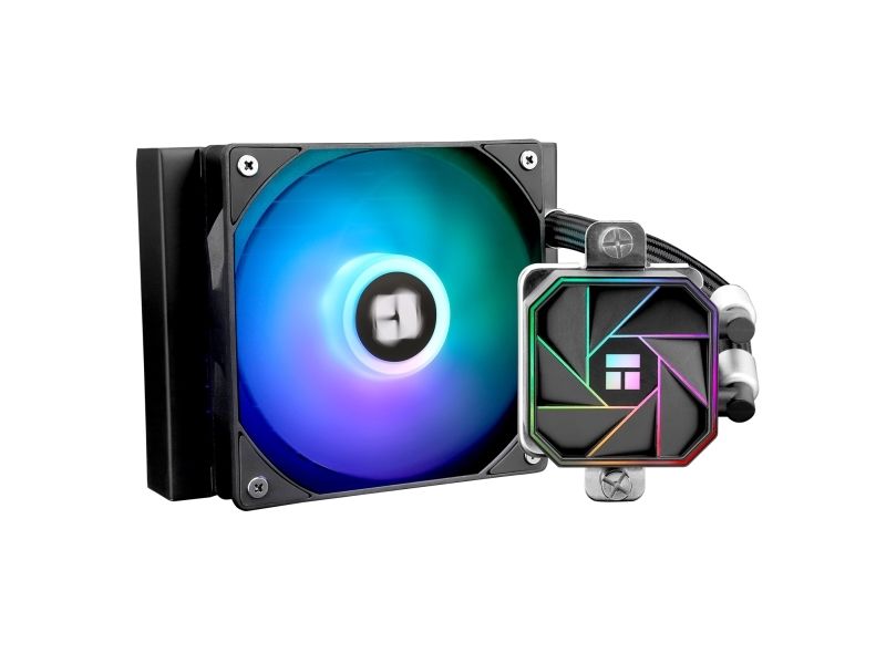 Thermalright Aqua Elite 120 V3, vätskekylningssats, 12 cm, 3300 rpm, Svart