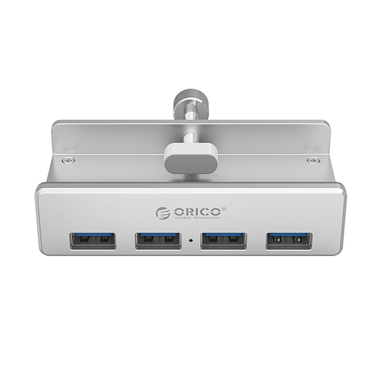 Orico MH4PU Hub klämmonterad 4x USB-A 3.0 - Silver, bild 5