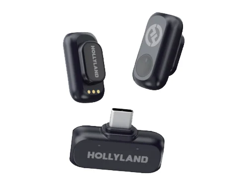 Hollyland LARK A1 Mini Duo Wireless Microphone System USB-C RX, bild 2
