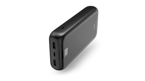 HAMA - Powerbank 24000mAh 2xUSB-A+1xUSB-C Anthracite, bild 3