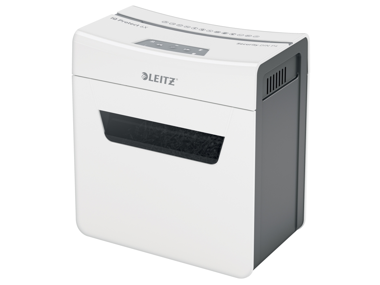 Makulering Leitz IQ Protect Premium 6X korsad makulering (P-4)