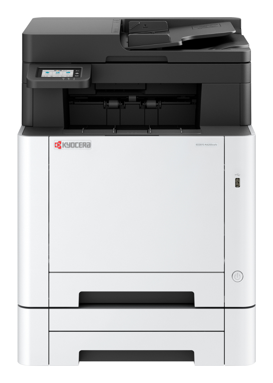 Kyocera ECOSYS MA2101cwfx, A4 färglaserskrivare + scanner + kopiator + fax, 21 ppm, 1200x1200 dpi, display, duplex, USB/LAN/WiFi, bild 4