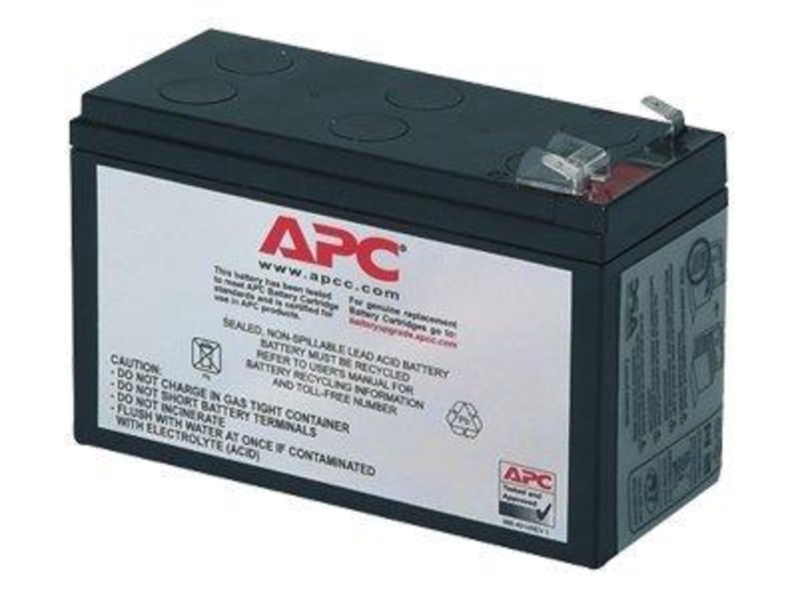 APC Ersättningsbatteri RBC17 för CS650, BE700-GR, bild 3