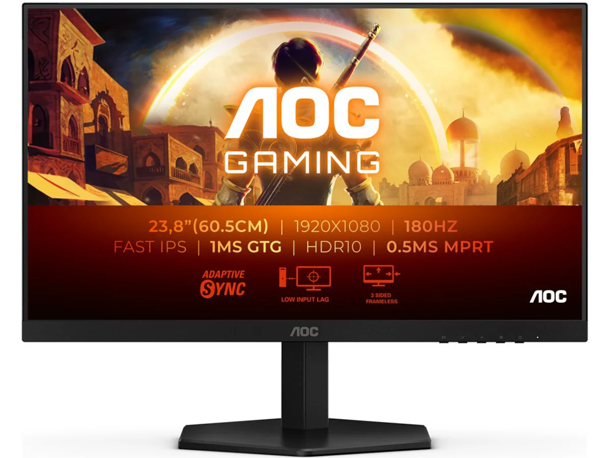 AOC Gaming 24G42E 24" - 1920x1080 Fast IPS 180Hz, bild 3