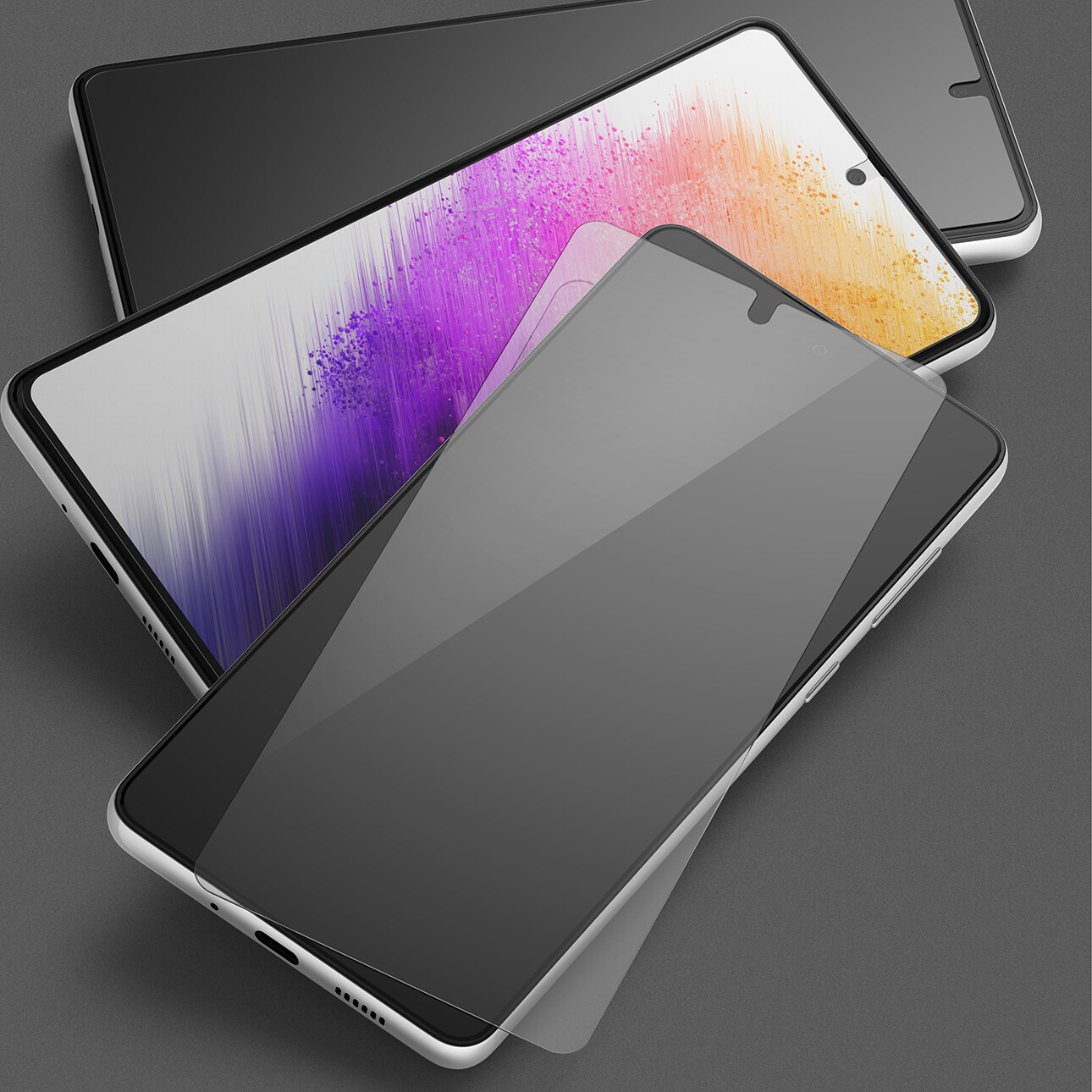 Ringke Osynligt Defender ID Glass 2.5D 0.33mm skärmskydd för Samsung Galaxy A73 5G, bild 4