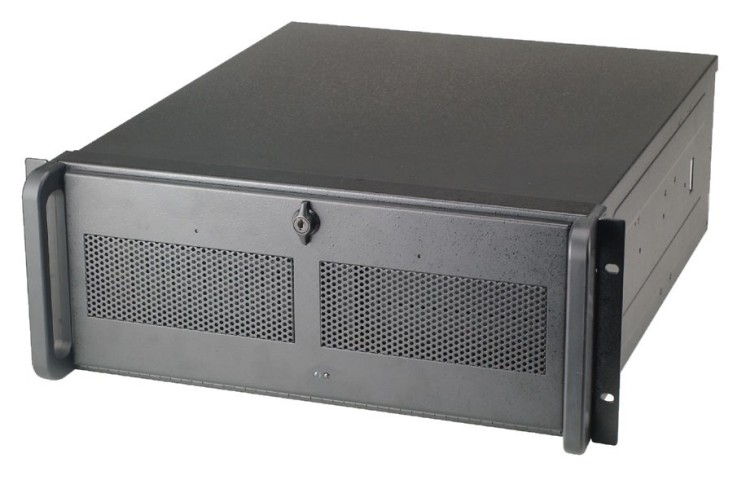 Chieftec UNC-410S-B-U3, 19" rack 4U, 505mm djup, inkl. 400W nätagg, bild 4