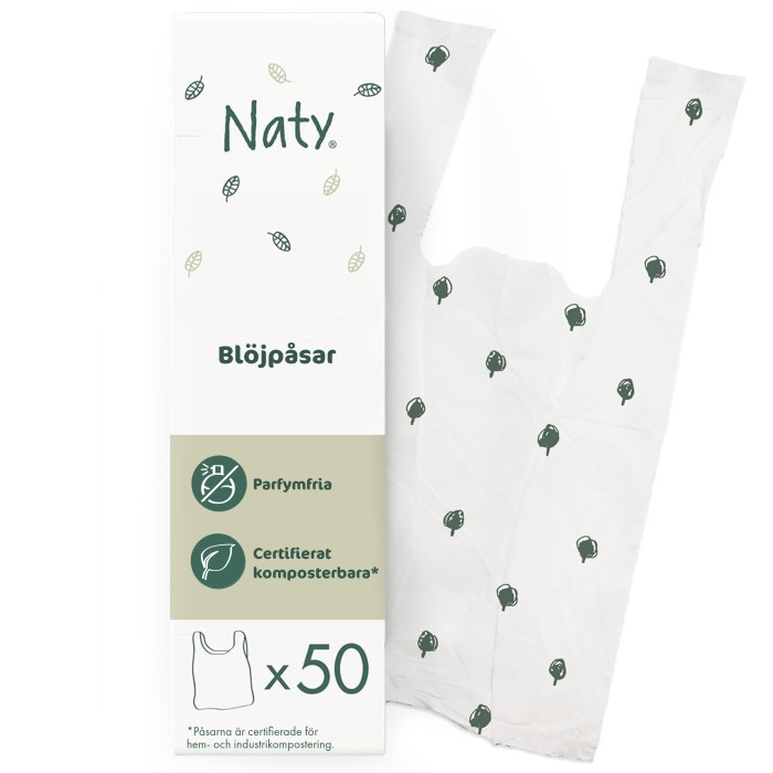Naty blöjpåsar, 50 st