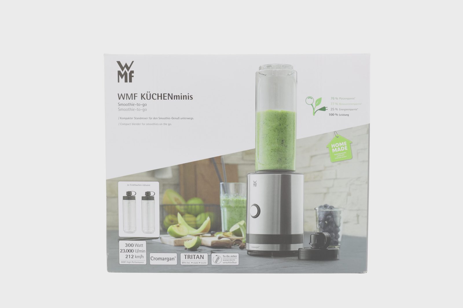 WMF KÜCHENminis 0416500011 smoothieblender 300 W 0,6 L iskross