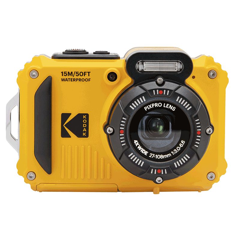 Kodak Pixpro WPZ2 digitalkamera, gul, bild 4