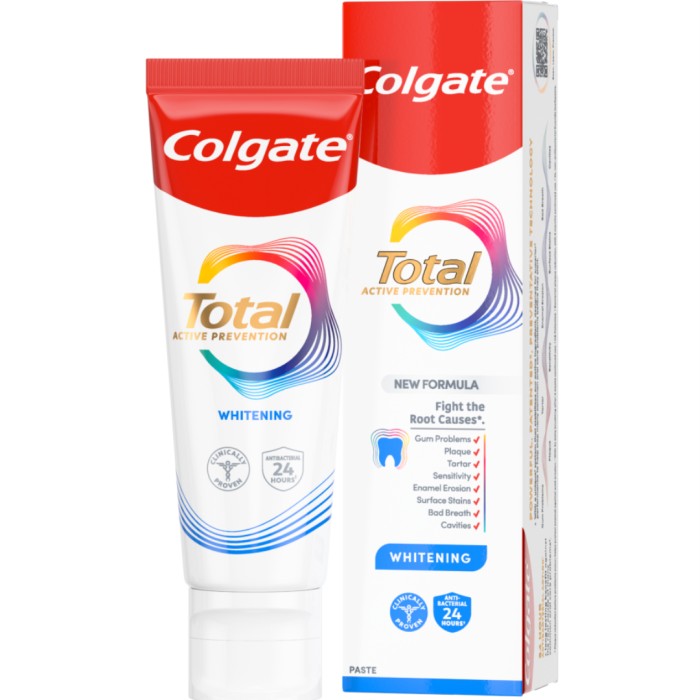 Colgate Tandkräm Total Whitening, 75 ml