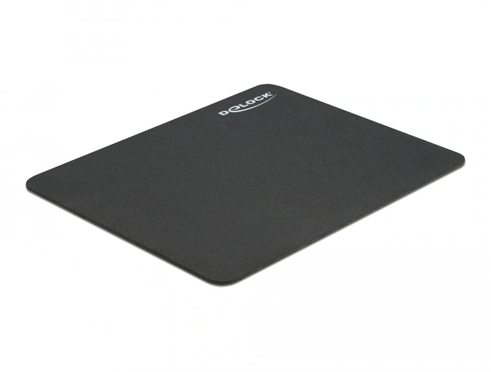 Delock musmatta – svart 220 x 180 mm