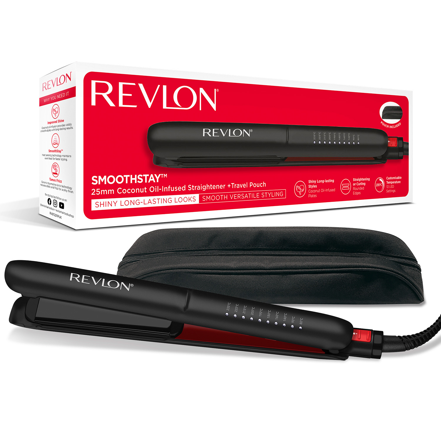 Revlon Tools Heat Copper 25mm Straightener