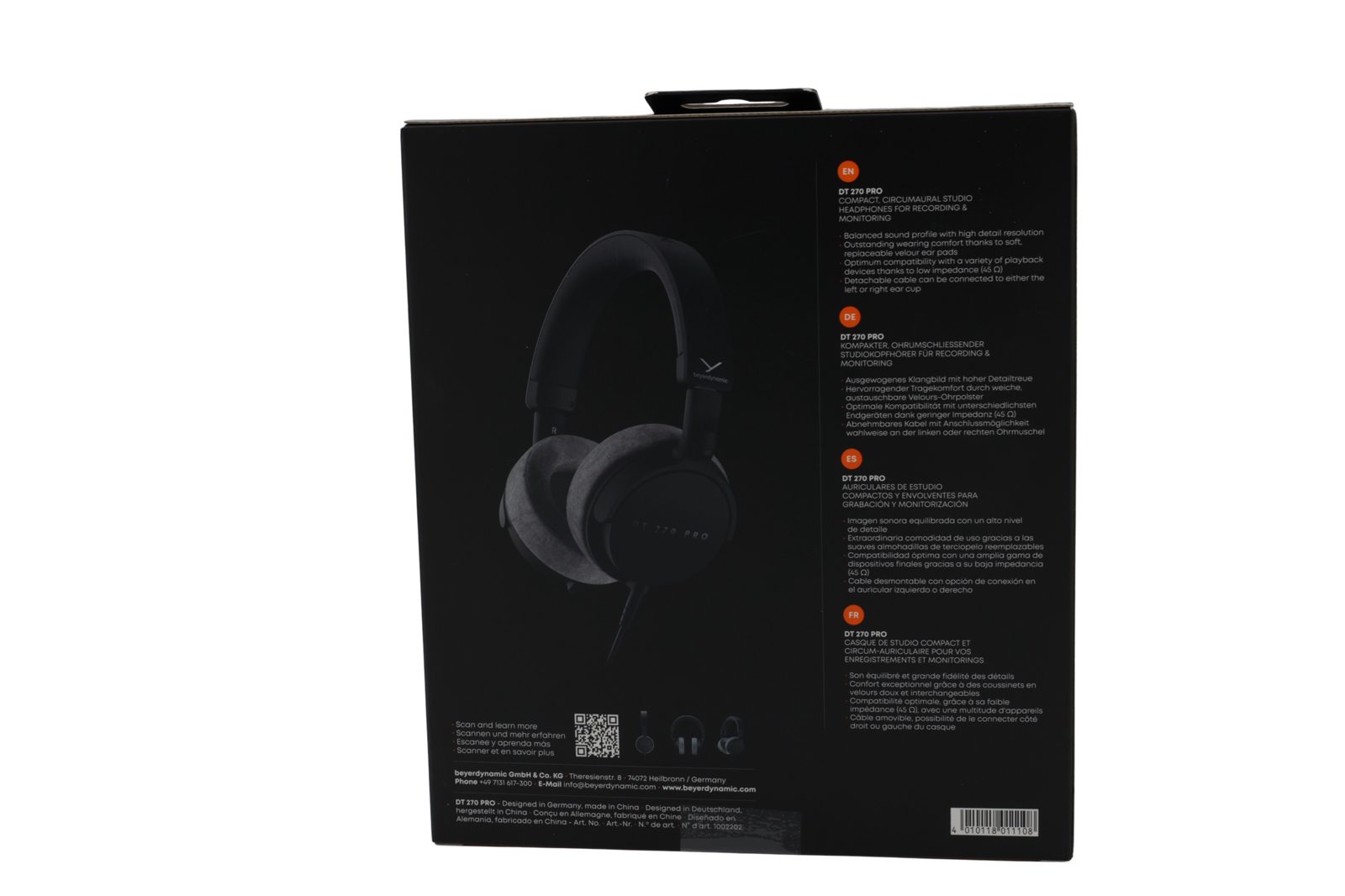 Beyerdynamic DT 270 PRO - Closed (45 ohm), bild 2