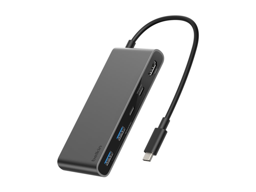 Belkin CONNECT - Dockningsstation - för laptop, smartmobil, surfplatta - USB-C - HDMI