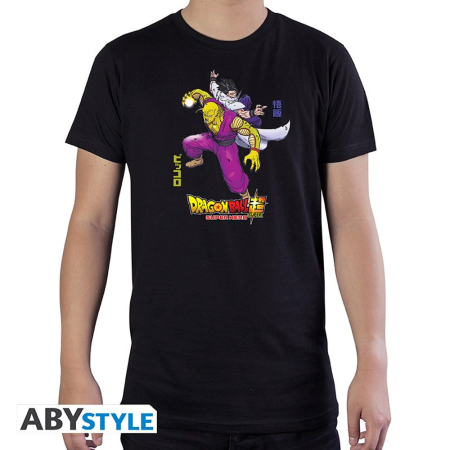 Dragon Ball Super Hero Gohan & Piccolo T-Shirt Black (Large)