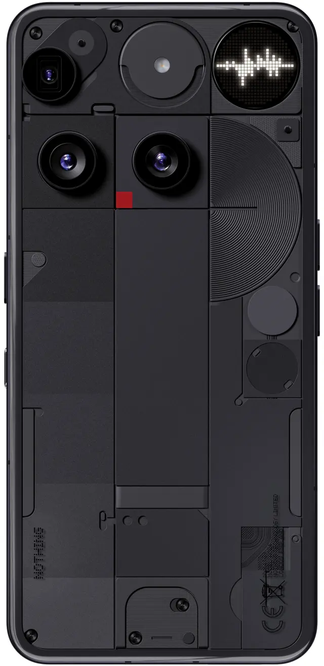 Nothing Phone (3) smartphone 12/256 (svart)