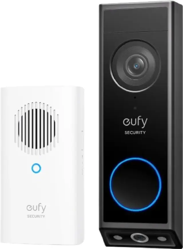Eufy E340 videodörrklocka med ringklocka 2 3K (svart)