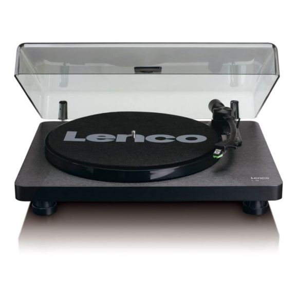 Lenco L-30BK Record Player with USB/PC encoding - Black - Skivspelare Black
