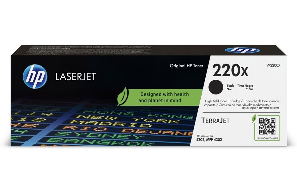 HP 220X LaserJet tonerkassett, svart, bild 4