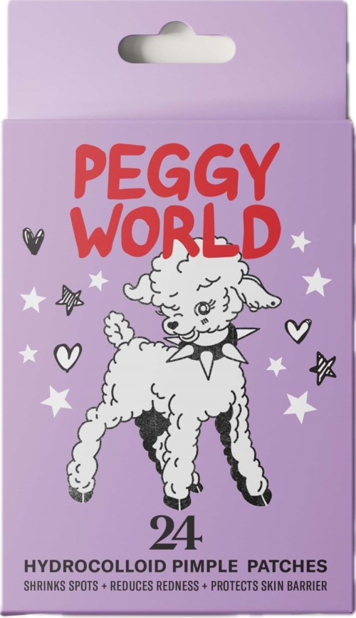 Peggy World Blemish Patches Stars and Hearts Purple, bild 5