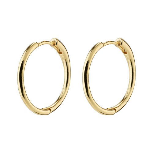 PILGRIM - EANNA Medium Hoops - Gold - 18 mm