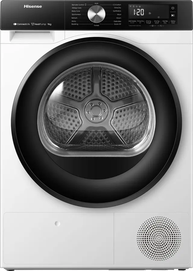 Hisense Torktumlare HDH3S93B (9kg)