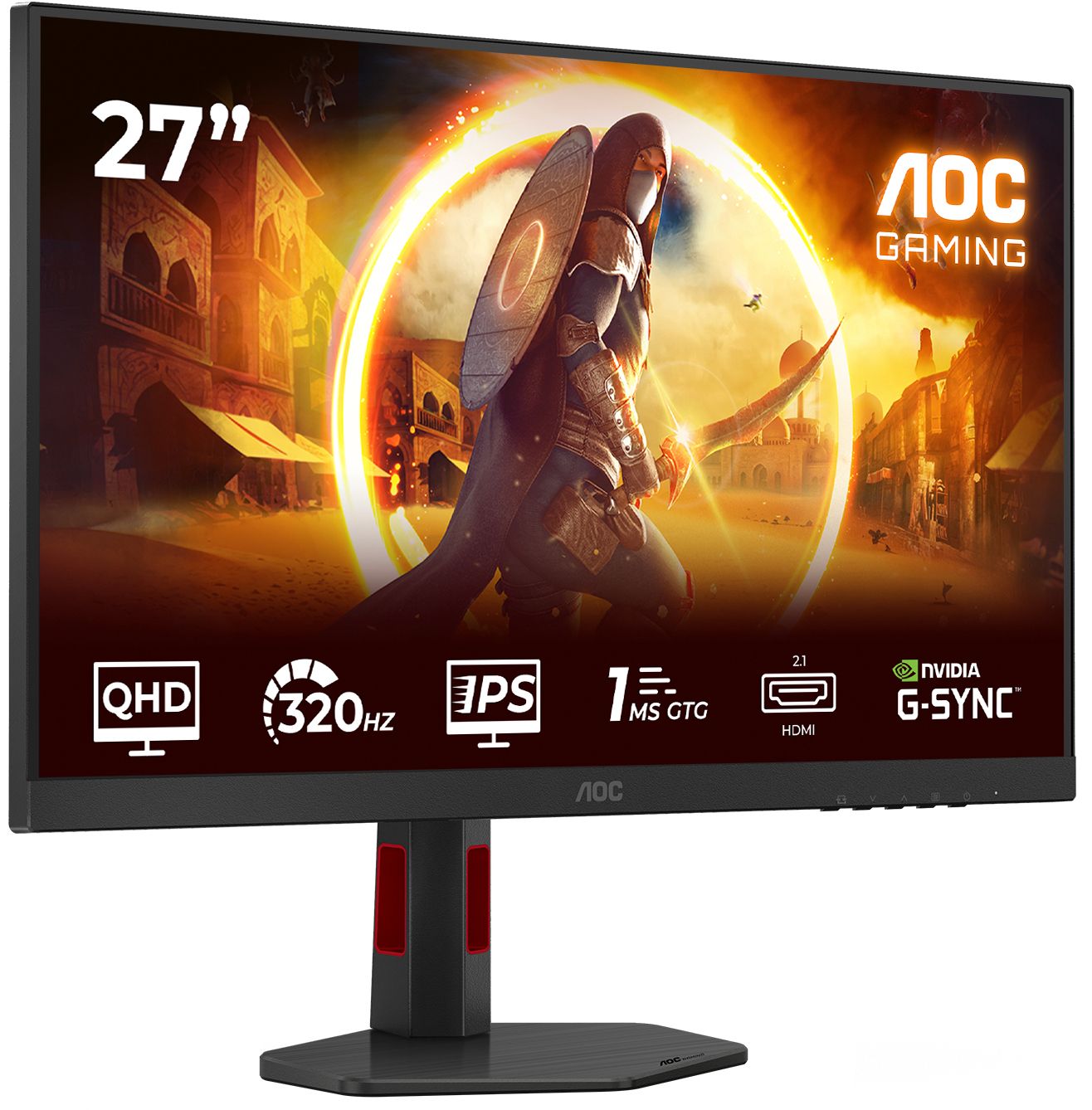 AOC Q27G4SRU 27" - 2560x1440 Fast IPS 320Hz, bild 5