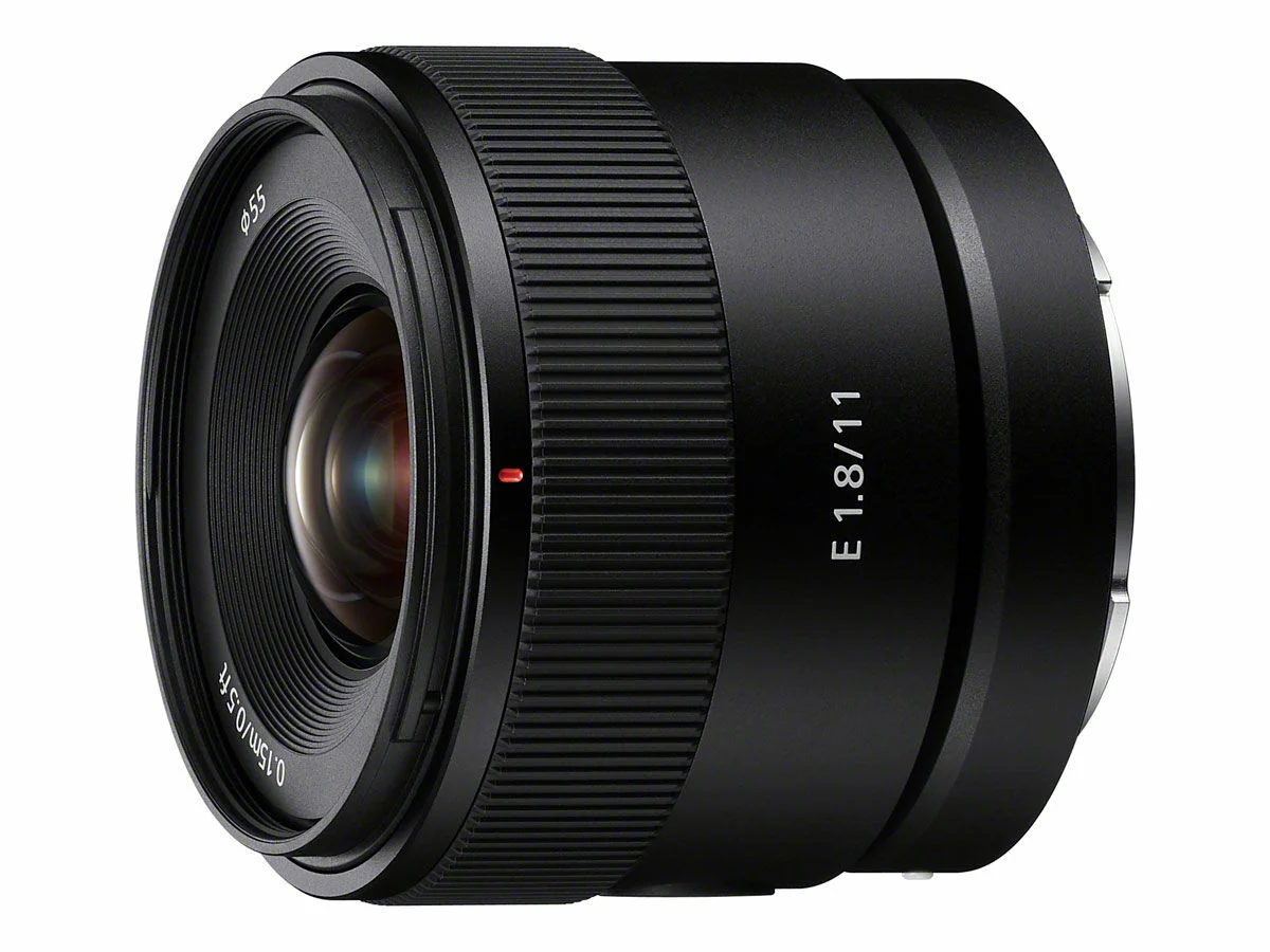 Sony E 11 mm f/1,8-objektiv (SEL11F18), svart, bild 5