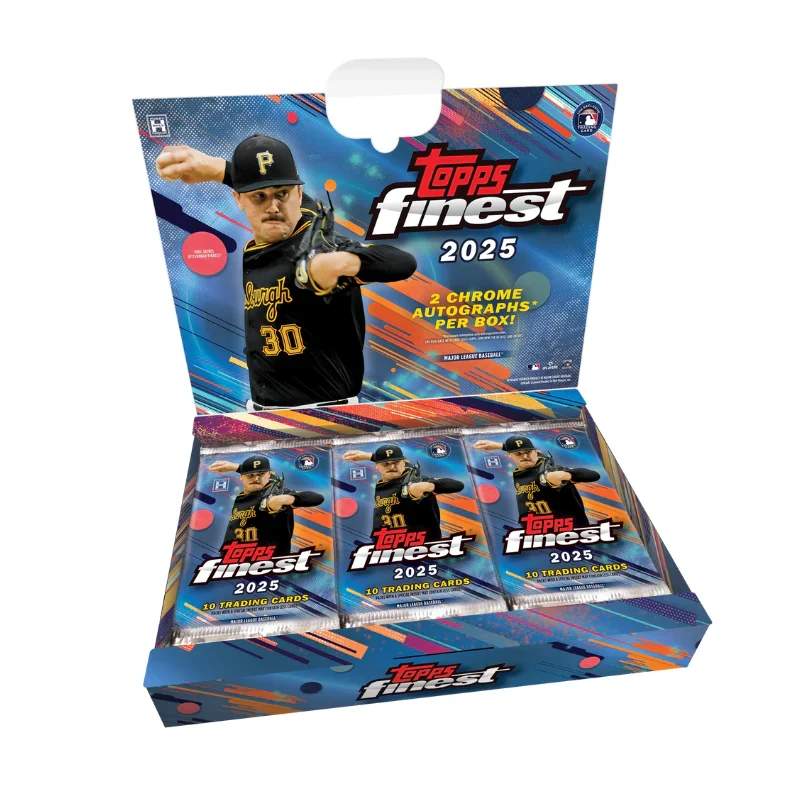 Topps MLB 2025 Finest Baseball Trading Card HOBBY Box