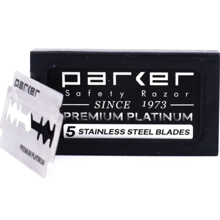 Parker Shaving DE Rakblad 5 Pack