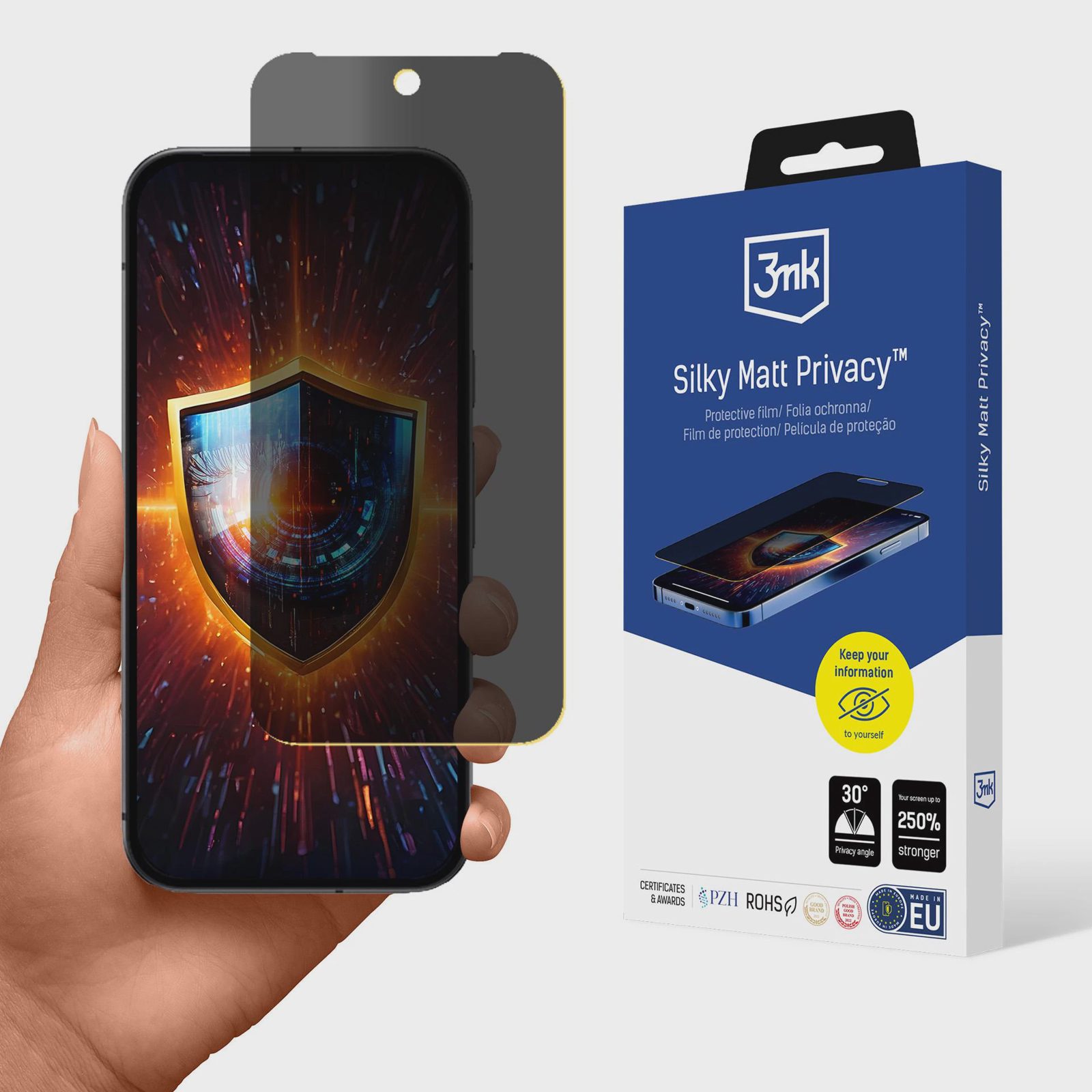 Sekretessskyddsfilm 3mk Silky Matt Privacy för Google Pixel 9A