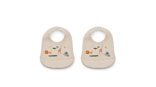 Liewood - Tilda Silicone Bib 2-Pack, bild 3