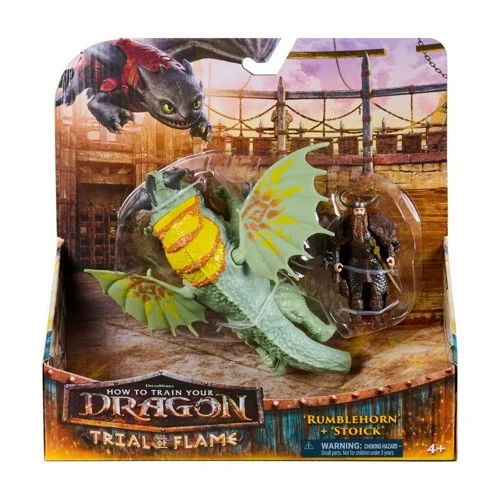 Dragons Viking & Dragon-Rumblehorn & Stoick