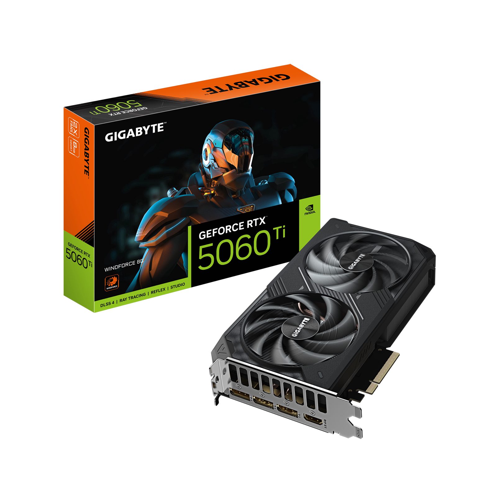Gigabyte GeForce RTX 5060 Ti 8GB Windforce, bild 5