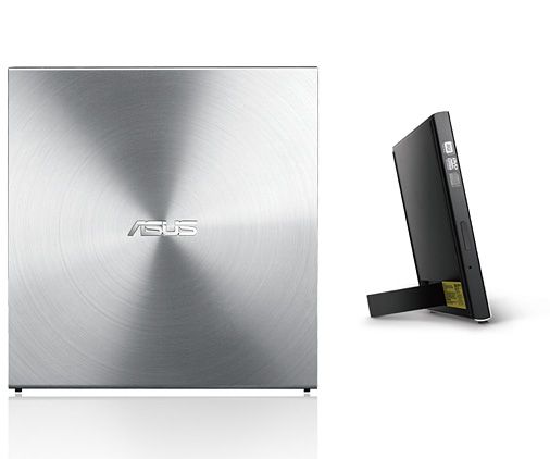 DVDRW Asus External Slim SDRW-08U5S-U, USB 2.0 - Silver, bild 4