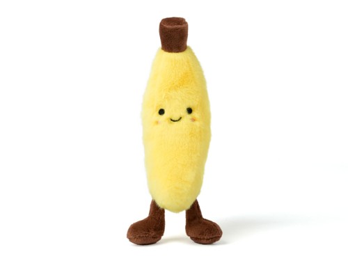 Teddykompaniet - Teddy Fruits - Banana, 14 cm (TK4423), bild 2