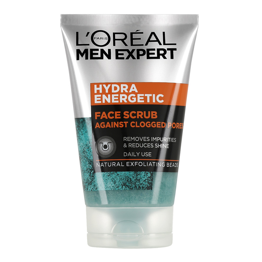 L'Oréal Paris Men Expert Hydra Energetic Face Scrub 100 ml, bild 3