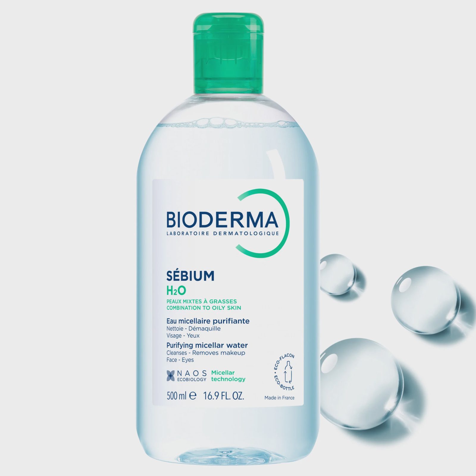 Bioderma Sébium H2O Pump 500 ml, bild 2