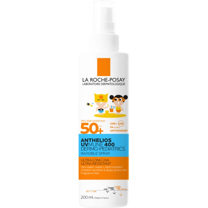 La Roche-Posay Anthelios Kids UVmune Kids Spray SPF50+ 200 ml 200 ml