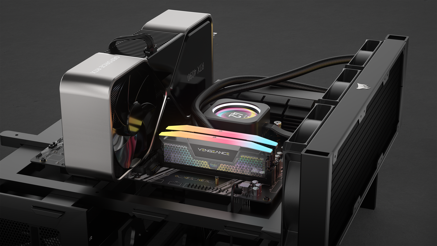 Corsair 48GB (2x24GB) DDR5 CUDIMM 8000MHz CL38 Vengeance RGB XMP 3.0